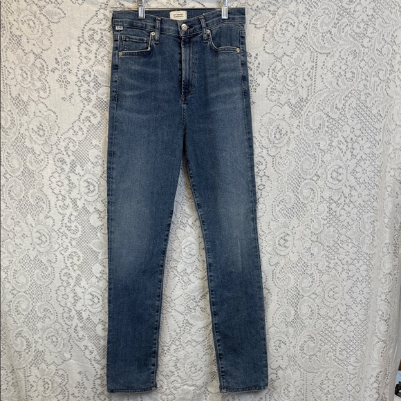 🪣🧽 Citizens of Humanity Olivia High Rise Slim Jeans – Size 26 - Picture 1 of 9